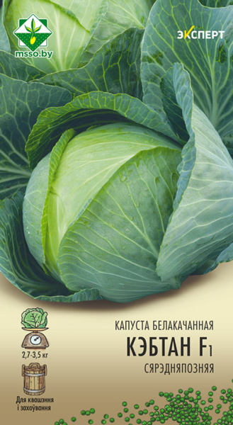 Капуста б/к Кэбтон F1 12 шт Эксперт