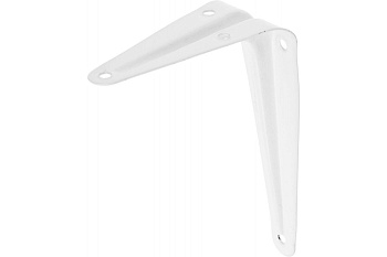 Кронштейн с ребром жесткости, 125x150мм белый, STARFIX, арт. SMP-90172-1