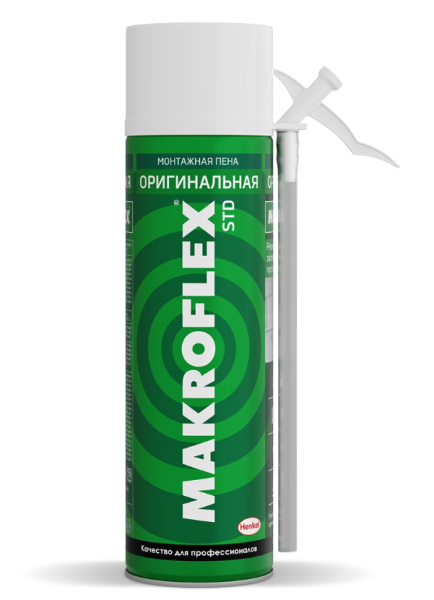 Пена монтажная МАКРОФЛЕКС Оригинальная СТД 750мл