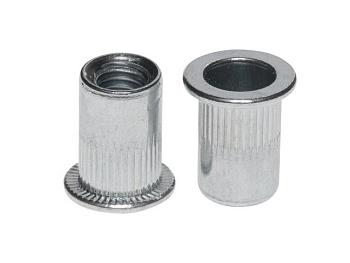 Заклепка резьбовая ZKR-CB M6 цилиндр. борт (25шт)