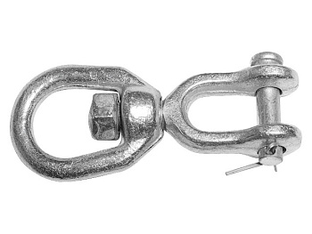 Вертлюг кольцо-открытый конец М8 STARFIX, арт.SMP-20852-1