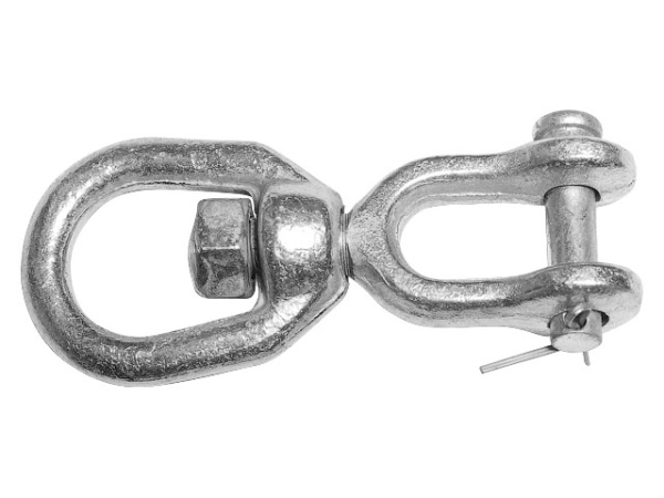 Вертлюг кольцо-открытый конец М6 STARFIX, арт.SMP-20850-1