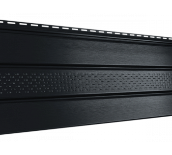 Соффит (ПВХ).0300.H. частично перфорированный 433С графитовый