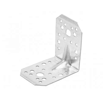 Уголок крепежный усиленный 65х90х90 мм С 2.0 мм белый цинк STARFIX, арт.SMP-44273-1	