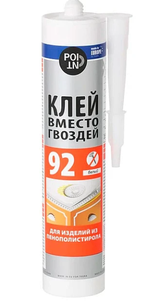 Клей монтажный POINT "Клей вместо гвоздей 92" 280мл.