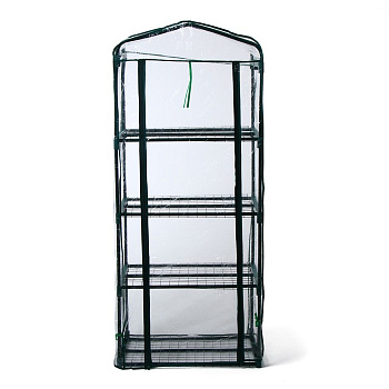 Парник 4 полки,арт.MUH23101303,69x49x160 см. (лампы в комплекте)