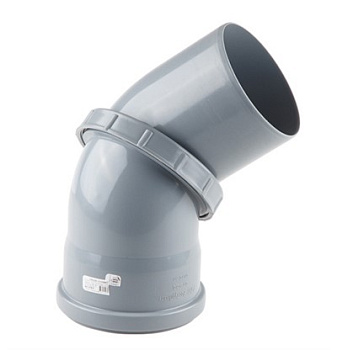 Колено для внутренней канализации 110 универс. РосТурПласт, арт.36695