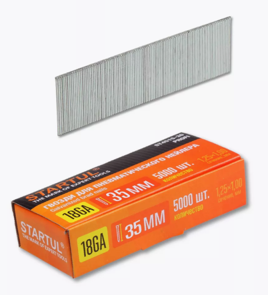 Гвозди тип 18GA 35мм (5000шт) STARTUL PROFI (ST4515-35)