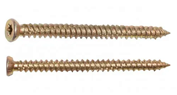 Шуруп по бетону 7.5х72мм желтый цинк Т30 (30шт. в карт уп.)