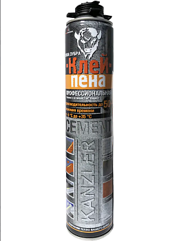 Клей-пена полиуретановая професс. KANZLER CEMENT  (850мл)