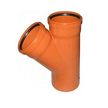 Тройник кан. нар. ПП 110х110х45