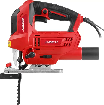Лобзик электрический WORTEX JS 6507 LE в кор.650Вт,500-3000ход/мин.пропил до 65мм