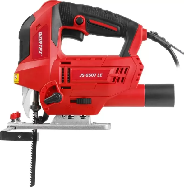 Лобзик электрический WORTEX JS 6507 LE в кор.650Вт,500-3000ход/мин.пропил до 65мм