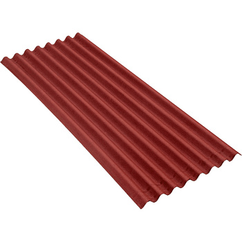 Лист кровельный ONDULINE Smart (красный) 1.95*0,95м.