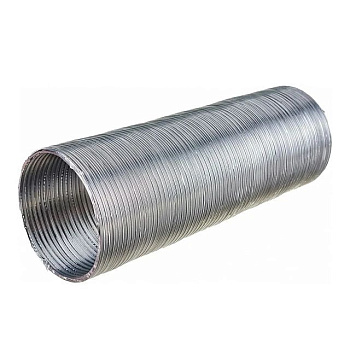 Воздуховод алюм. гофр-ный 100мм до 1,5м ЭРА, 10ВА1,5