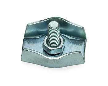 Зажим для стальных канатов 3 мм, одинарный, оцинк. (шт)