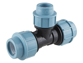 Тройник ПЭ ред. 25х20х25, AV Engineering (AVE110252025)