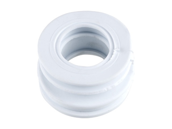 Манжета переходная D50х32 трехлепестковая белая, арт.1-0008