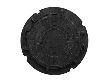 Люк садовый А8 (8кН) черный