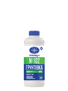 Грунтовка акриловая укрепляющая ТМ №102 1кг