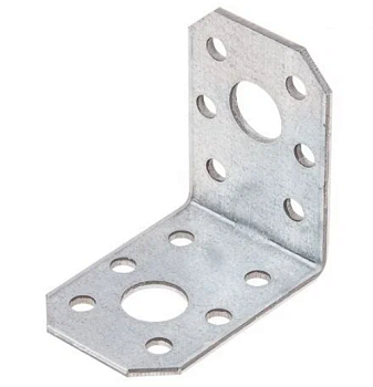 Уголок крепежный 35х50х50 мм С 1,8 мм белый цинк STARFIX, арт.SMP-83363-1	