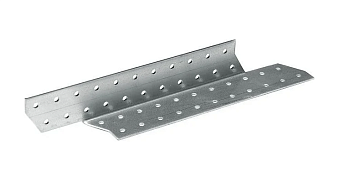 Держатель балки левый 40х190 мм DB L белый цинк STARFIX, SMP-17293-1