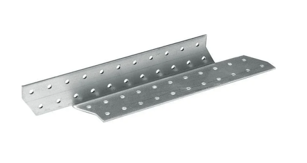 Держатель балки левый 40х190 мм DB L белый цинк STARFIX, SMP-17293-1