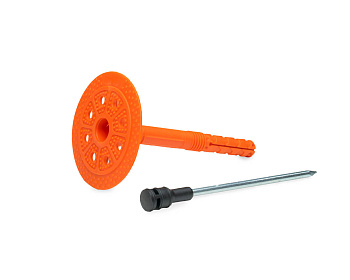 Держатель теплоизоляции 10x90 со стальным гладким гвоздем с термо-загл. DTM-N + GT-MT (шт)