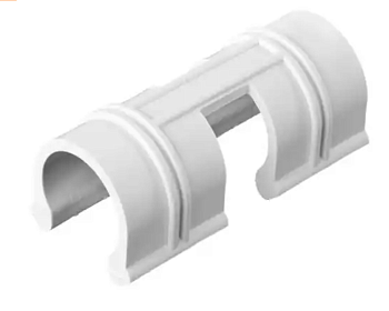 Зажимы для крепления укрывного материала к каркасу парника, d16мм, ОСТРОВ КОМФОРТА