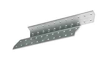 Держатель балки правый 40х290 мм DB R белый цинк STARFIX, SMP-62500-1