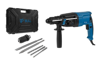 Перфоратор BULL BH 2602 в чемодане (01045325)