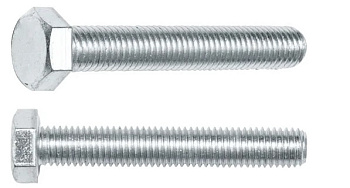 Болт 12х80 DIN 933 (2 шт)