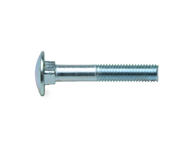 Болт мебельный 6х20, цинк, прочн. 4.8 DIN 603 (пакет/10шт)