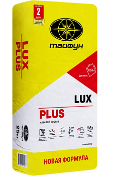 Клеевой облицовочный раствор ЛЮКС ПЛЮС 25кг
