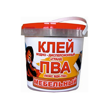 Клей "Гранд ПВА Люкс ВДК-702" 1 кг ведро