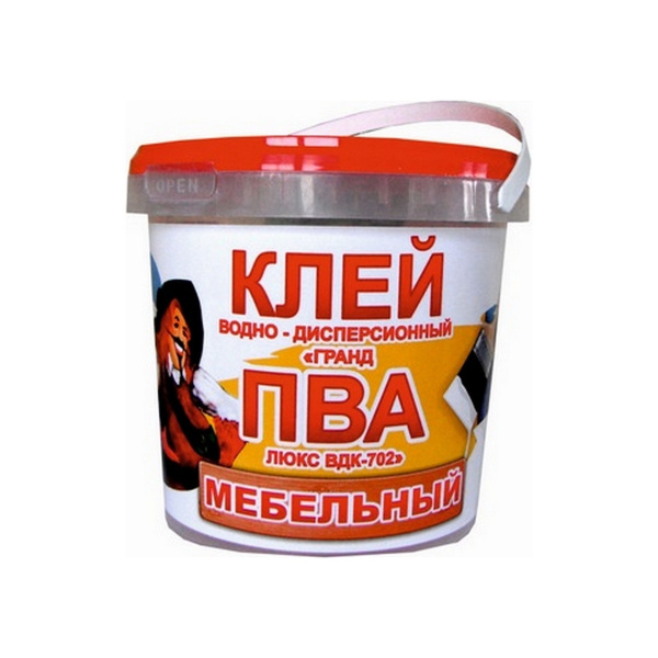 Клей "Гранд ПВА Люкс ВДК-702" 1 кг ведро