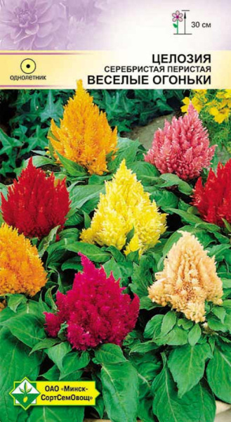 Целозия перистая Веселые огоньки 0,2г