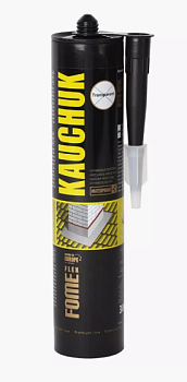Герметик каучуковый FOME FLEX "KAUCHUK" (прозр.) 300мл.