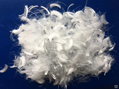 Фибра полипропиленовая 12мм (0,5 кг)