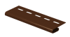 Завершающая планка(ПВХ) коричневый