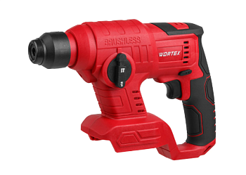 Перфоратор аккум. WORTEX CRH 1810 в кор. ALL1 SOLO БЕСЩЕТ., 18В, арт.0329266
