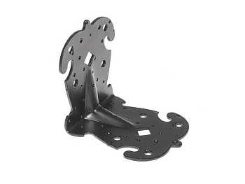 Уголок крепежный фигурный УКФ 95*95*80-У черный мат, STARFIX SMP-59647-1