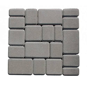 Тротуарная плитка "Старый город" (серая) (13,1м2=1 поддон)