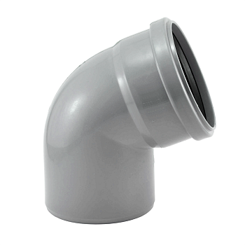 Колено для внутренней канализации 110х67 РосТурПласт, арт.36672