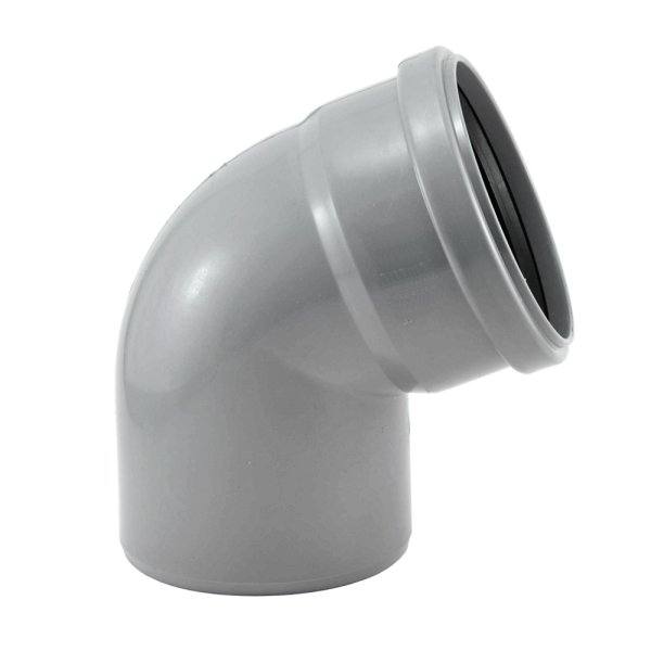 Колено для внутренней канализации 110х67 РосТурПласт, арт.36672