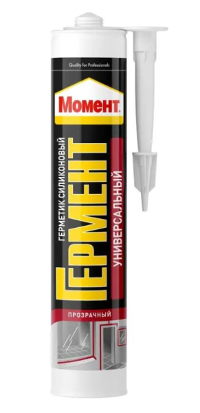 Момент герметик силиконовый Универсальный прозрачный 280 мл 2002673	