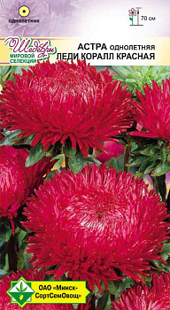Астра Леди Коралл Красная 0,1 г.