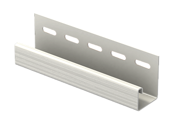 J-планка(ПВХ).0044.H. 003, белая