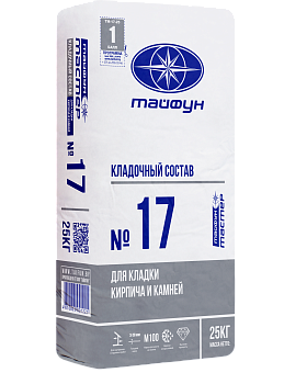 Тайфун Мастер №17 состав для камней и блоков 25кг