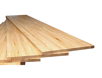 Мебельный щит 18х400х1200мм, сорт АВ, лиственница WUNDER WOOD